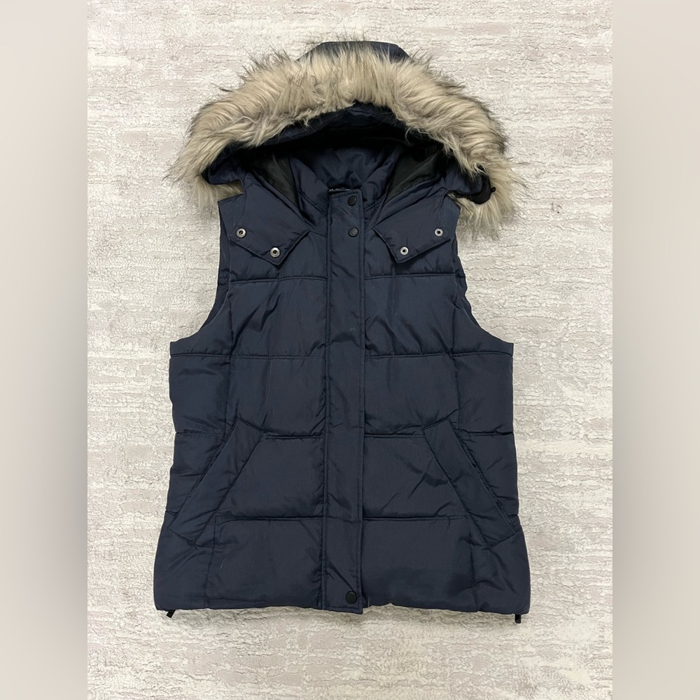 ONLY Navy Puffer Vest